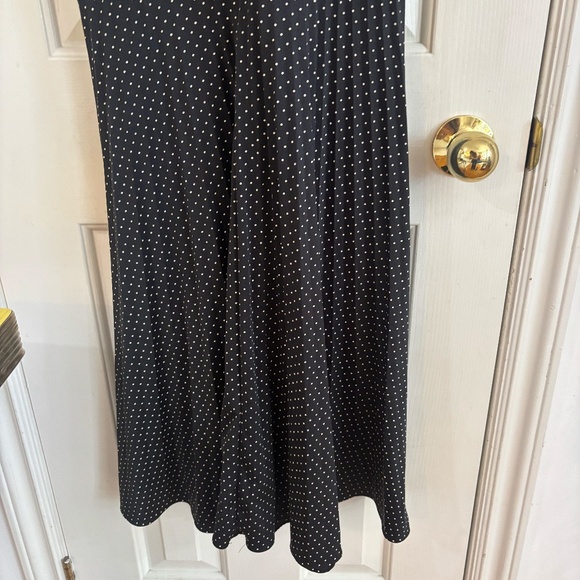 vintage wrap polka dot 80s dress * read measurements - Picture 4 of 10